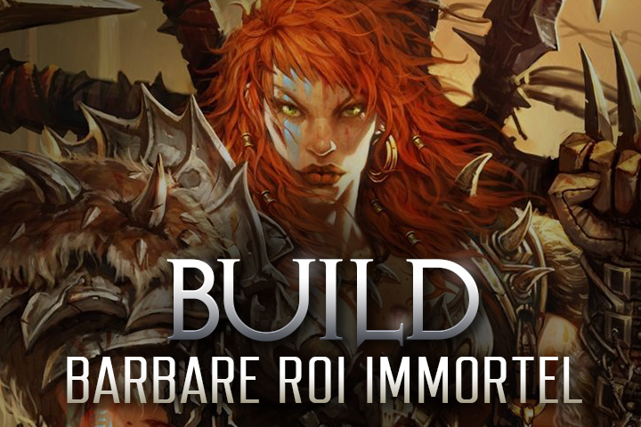 Build Barbare Roi Immortel Marteau des Anciens HotA en saison 24 sur Diablo 3, sorts, stuff et cube de Kanaï